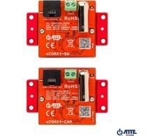 Aktyvių keitiklių rinkinys, skirtas Ethernet ir PoE ATTE xCOAX4-SET perdavimui