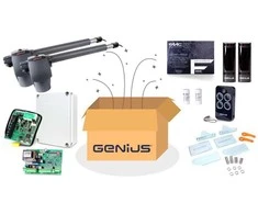 VARSTOMŲ VARTŲ PAVARA GENIUS-GBAT-300/KIT - DVIVĖRIŲ VARTŲ RINKINYS