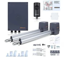 „Hormann Rotamatic 2 868MHz BiSecure“ komplektas 5 m ilgio dvivėriams vartams