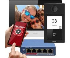 „Hikvision IP-VIS-Pro“ IP vaizdo domofono rinkinys Hilook