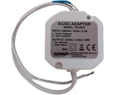 Ropam Impulsinis maitinimo šaltinis ESPE LP-3012 (30W, 2.5A/12V, hermetinis IP67, 50x47x25)