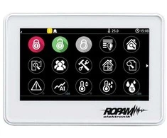 Klaviatūra Ropam TPR-4W-P 4,3" jutiklinis skydelis, fiksuotos jungtys, talpinė