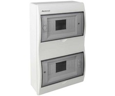 Elektro Plast 7.4 Moduliniai skirstomieji įrenginiai 2x8 paviršiuje montuojami IP40 RN-16 Wave 7.4