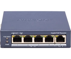 Šakotuvas DS-3E0505P-E/R jungiklis HIKVISION