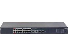 Šakotuvas DAHUA L2 Switch su 16 PoE jungtimis | 190 Watts