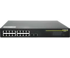 Šakotuvas SWITCH DCN ES430-18P-POE L2 16xPoE+/2xSFP (250W)