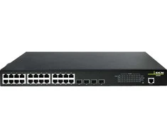 Šakotuvas SWITCH DCN S4200-28P-PL-SI-R2 L2 24xPoE+/4xSFP (200W)