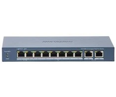 Šakotuvas SWITCH POE DS-3E0310HP-E(C) 8 PRIEVADŲ Hikvision