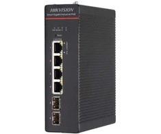 Šakotuvas VALDOMAS POE PRAMONINIS KOMUTATORIUS DS-3T1506HP-SI-4P2F/NO POWER UNIT 4 PRIEVADŲ SFP Hikvision