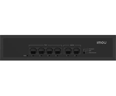 Šakotuvas Switch Imou SF106P 6-Portowy 4x PoE 2x Uplink