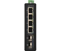 Šakotuvas ISFG64 PULSAR pramoninis komutatorius (4xPoE, 2xSFP)