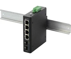 Šakotuvas ISFG64 PULSAR pramoninis komutatorius (4xPoE, 2xSFP)