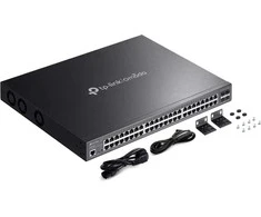 Šakotuvas TP-LINK jungiklis | SG3452XMPP Omada | Tvarkoma L2 | Montuojamas ant stovo | SFP+ jungtys kiekis 4 | PoE+ jungtys kiekis 40 &amp; 8x PoE++