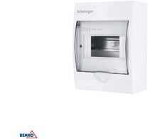 Bemko Schelinger Sieninis skirstiklis IP40 GNYBTAI 8N+8PE 1x8P