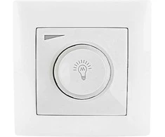 LED rotacinis šviesos reguliatorius 200/600W VCX LC 36A baltas