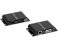 Signalo H3608 HDMI į optinio pluošto signalo keitiklis su nuotolinio valdymo pulto plėtiniu