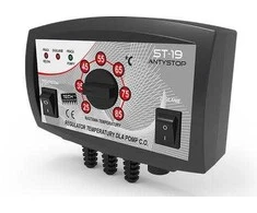Tech Sterowniki Tech ST- 19 valdiklis CO siurblys, antistop, juoda
