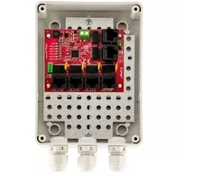 Šakotuvas SWITCH POE XPOE-6-11-S2 5 PRIEVADŲ ATTE