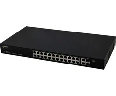 Šakotuvas SWITCH POE PULSAR SF124 24+2 UPLINK/SFP POE+ GIGABIT