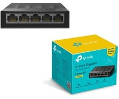 Šakotuvas TP-LINK LiteWave 5 prievadų Gigabit Desktop Switch 5 Gigabit RJ45 Ports Desktop Plastikinis dėklas