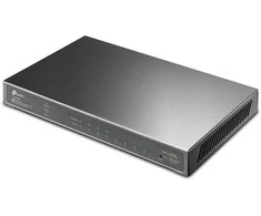 Šakotuvas TP-Link 8 prievadų gigabitinis išmanusis komutatorius – „JETSTREAM“ su 4 prievadų „POE+“
