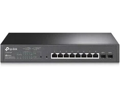 Šakotuvas TP-Link 10-PORT GIGAB SMART SWITCH POE+ - 2 GIGABIT SFP SLOTS