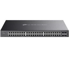 Šakotuvas TP-Link Omada 52 prievadų gigabito išmanusis komutatorius su 32 prievadų PoE+