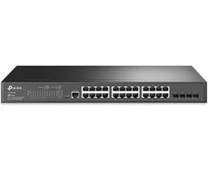 Šakotuvas TP-Link 24-PORT GIGABIT L2 SWITCH - MANAGED WITH 4 GIGABIT SFP SLOTS