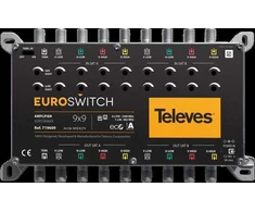Televes „EuroSwitch“ stiprintuvas, 9 įėjimai, 27/31 dB (nuoroda 719609)