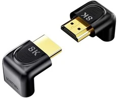 Unitek 8K HDMI 90 ir 270 laipsnių kampo adapteris