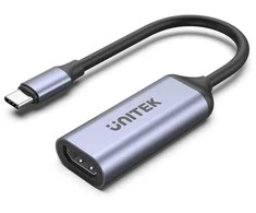 Adapteris USB Unitek V1416B USB-C - HDMI Pilka (V1416B)