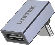 Unitek Adapteris USB-C į USB-C kampinis 40Gbps 240W