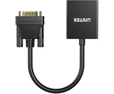 VGA Į HDMI KEITIKLĮ V1112ABK01 + AUDIO UNITEK