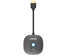 AV signalo perdavimo sistema Unitek Unitek Papildomas belaidis HDMI imtuvas V1711A siųstuvui, juodas