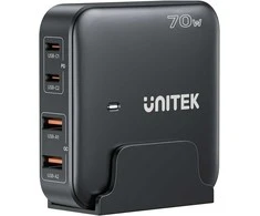 Unitek GaN 70W 2xUSB-A 2xUSB-C