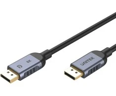 UNITEK C1628GY01-3M DisplayPort cable Juodas, Pilkas