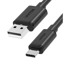 Unitek Kabelis USB-A ir USB-C 2.0 480 Mbps 1m