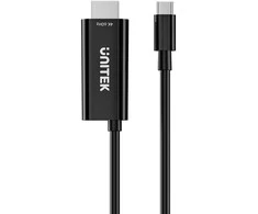 Unitek Kabelis USB-C do HDMI 4K@60Hz su portem USB-C PD 100W