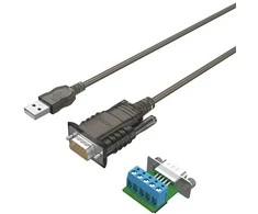 „Unitek“ keitiklis/adapteris USB 2.0 į RS422/RS485 (DB9M) su FTDI lustų rinkiniu, 1,5 m