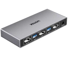 UNITEK V1310AGY01-EU KVM jungiklis Pilka