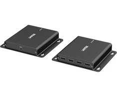 Unitek USB-C į 4× USB-A prailginimo kabelis per Ethernet, atstumas iki 150 m 480 Mbps