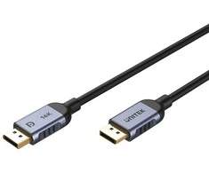 DisplayPort Kabelis - UNITEK C1626GY01-1M 1m HDR Auksu Padengtas Juodas