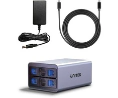 UNITEK EXTERNAL ENCLOSURE 2BAY RAID HDD/SDD 40GBPS
