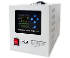 VOLT POLSKA SINUSPRO 2200E PLUS 12/230V (1200/2200W) [AGM, GEL, LiFePO4] keitiklis