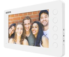 EUA Video intercom baltas monitorius EURA VDP-76A3