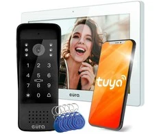 VAIZDO DOMOFONAS EURA VDP-86A3 - 10" monitorius baltas TUYA