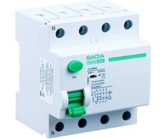 63A, 30mA, 4P diferencialinis automatinis jungiklis, A tipo GACIA PR8NM 4P 63A 30MA A
