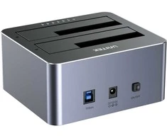 Klonavimo Stotis - UNITEK 2X SATA 2,5"/3,5" USB 5GB