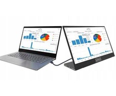 Nešiojamas monitorius „Full HD“ 14 colių IPS HDR USB-C HDMI Zenwire M8