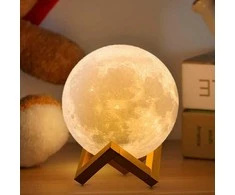 Goapa Mėnulio 3D Nakties Lempa Moon
